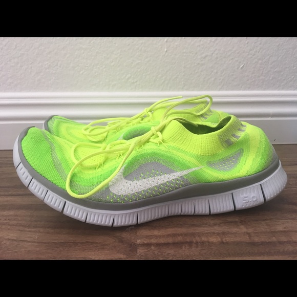 nike free flyknit 5.0 green